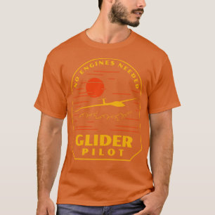 Camiseta Piloto de Glider Soaring Volando Aviación