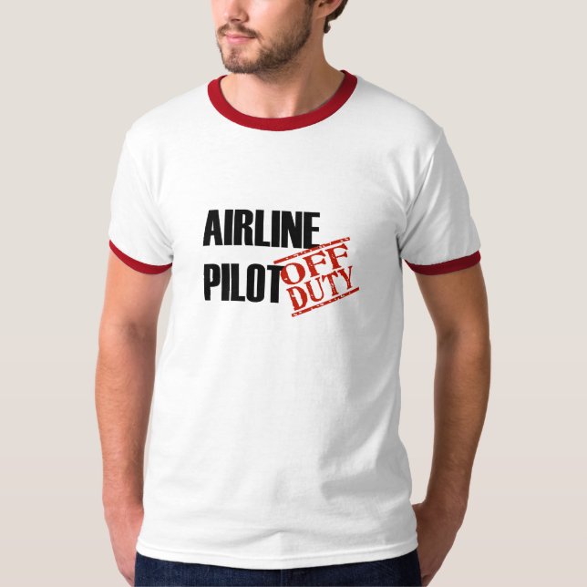 Camiseta Piloto de la línea aérea (Anverso)