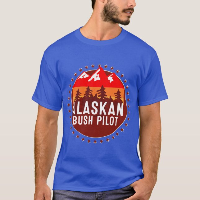 Camiseta Piloto de matorral de Alaska (Anverso)