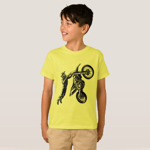 Camiseta Piloto de Moto de Cross