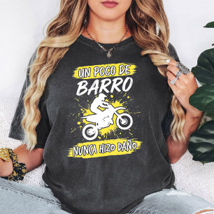 Camiseta Piloto de Motocross Diversión en el Barro