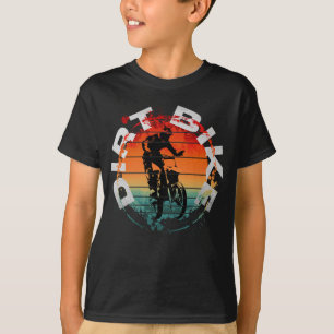 Camiseta Piloto de motocross en moto de cross