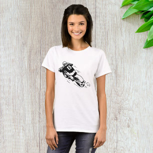 Camiseta Piloto de Motocross Número 8 Bicicleta de Tierra R