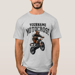Camiseta Piloto de Motocross Personalizado de Bicicleta de