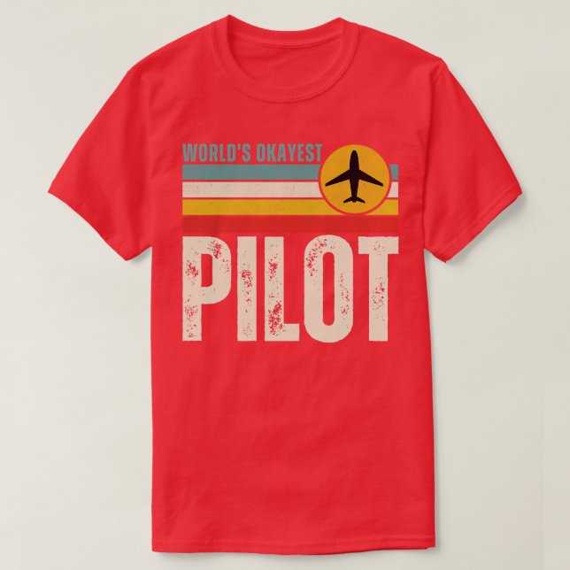 Camiseta piloto de okayest de worlds (Diseño del anverso)