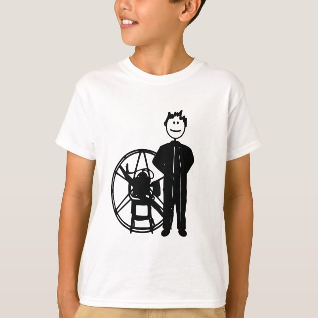 Camiseta Piloto de Paramotor (Anverso)