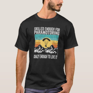 Camiseta Piloto de Paramotor suficientemente calificado par