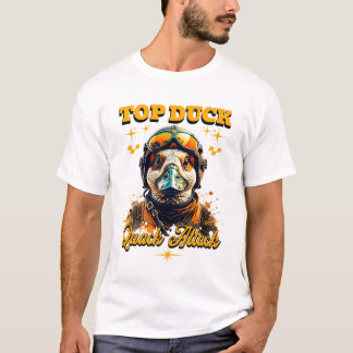 Camiseta Piloto de pato divertido único Arte de ataque de g