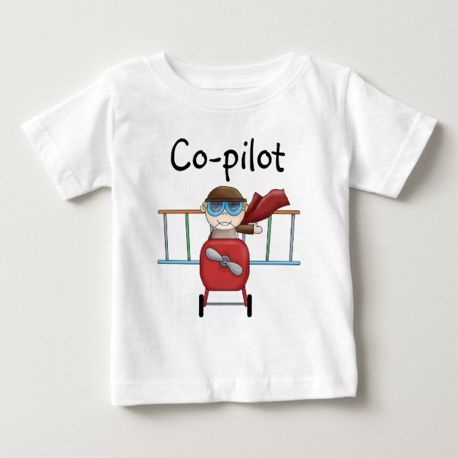 Camiseta piloto de personalizable Boy Ace (Anverso)