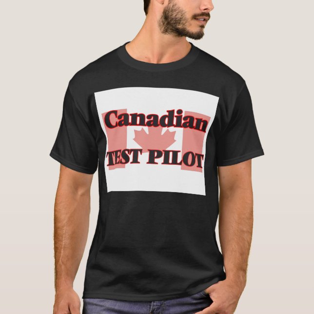 Camiseta Piloto de prueba canadiense (Anverso)