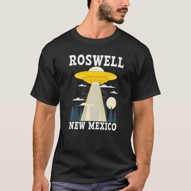 Camiseta Piloto De Pruebas Ufo Alien Roswell Área De Globo  (Anverso)