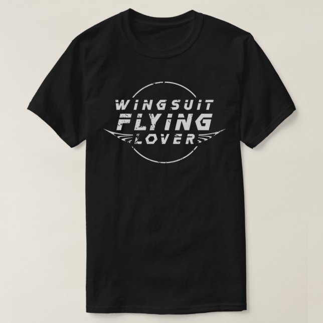 Camiseta Piloto de traje de ala Wing Suit (Diseño del anverso)