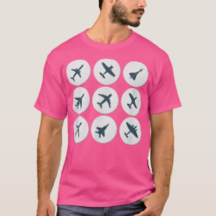 Camiseta Piloto De Vuelo De Aviones De Aviación, Hanukk De