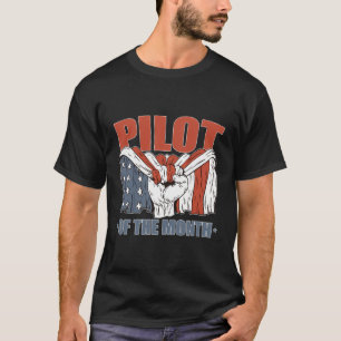 Camiseta Piloto Del Mes Apreciación De Empleados Patri