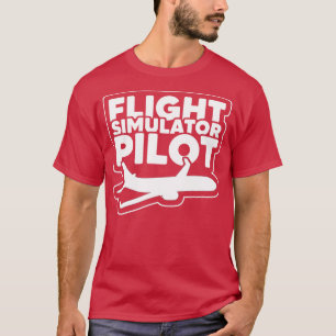 Camiseta Piloto del simulador de vuelo