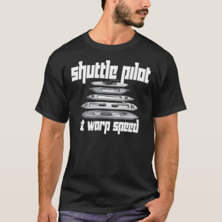 Camiseta Piloto del transbordador de tejedor de tejidos man
