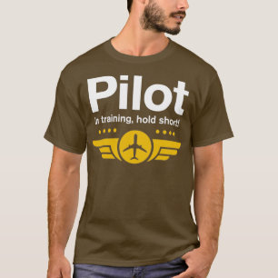Camiseta Piloto en entrenamiento breve para piloto 