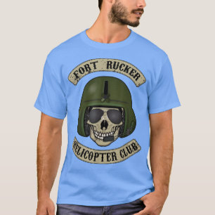Camiseta Piloto Fort Rucker Helicopter Club T, Jefe de Trip