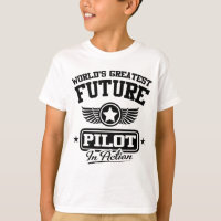 Piloto futuro en la acción