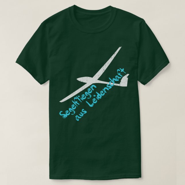 Camiseta Piloto Glider Glider 2 (Diseño del anverso)