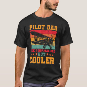 Camiseta Piloto Guay Para Hombres Aeronaves De Aviación