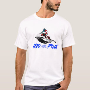 Camiseta piloto H2O Jet Ski (PWC) para hombres y m