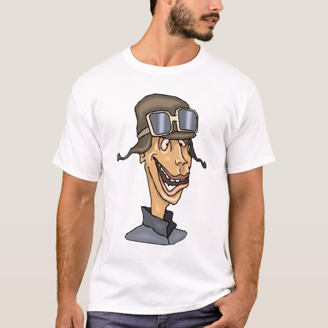 Camiseta Piloto insano (Anverso)