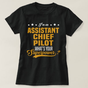 Camiseta Piloto Jefe Auxiliar