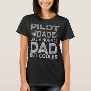 Camiseta Piloto Piloto De Avión Patrocinador De Papá Padre