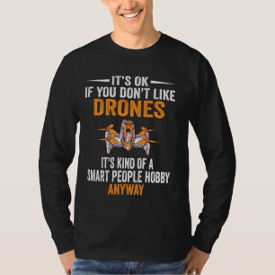 Camiseta Piloto piloto de drones de hobby para personas int