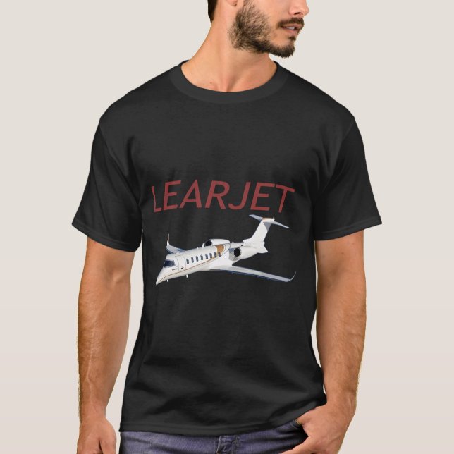 Camiseta Piloto piloto de vuelo de avión de reacción (Anverso)