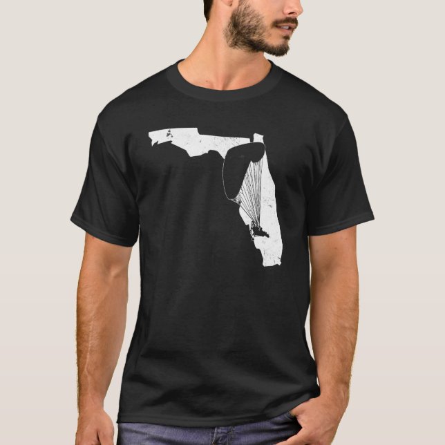 Camiseta Piloto Ppc De Paracaídas Con Motor De Trike Vint D (Anverso)