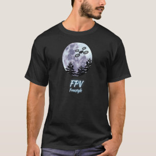 Camiseta Piloto Retro Freestyle Fpv Acro Carreras Drone Qua