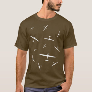 Camiseta Pilotos de glider en un piloto de ala de competici