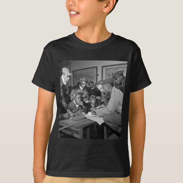 Camiseta Pilotos del grupo del combatiente de los aviadores (Anverso)