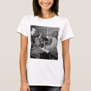 Camiseta Pilotos del grupo del combatiente de los aviadores