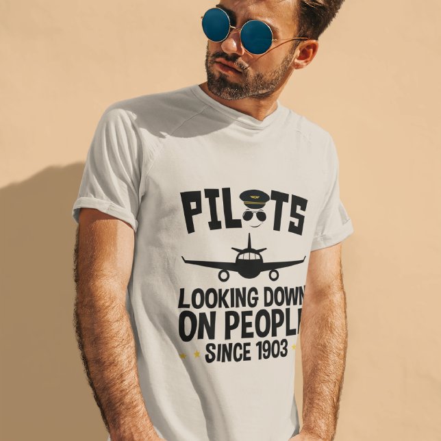 Camiseta Pilotos desprecian a la gente desde 1903 (Subido por el creador)