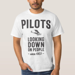 Camiseta Pilotos - Mirando Abajo A La Gente Desde 1903