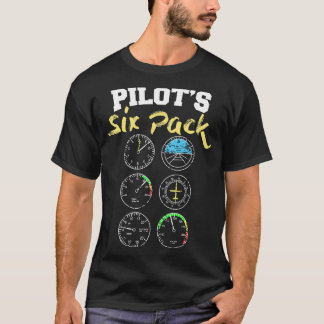 Camiseta Pilots Six Pack con instrumentos de cocción