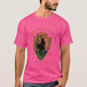 Camiseta Pima Bajo Tribuna Nativa Mexicana Orgullo Retro