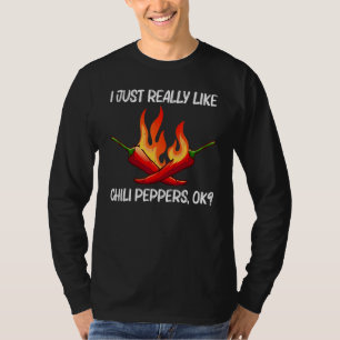 Camiseta Pimienta Chili Para Hombres Mujeres Salsa Picante 
