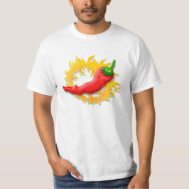 Camiseta Pimienta con llama
