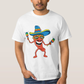 Camiseta Pimienta de chile mexicana