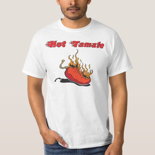 Camiseta Pimienta de chile - tamal caliente (Anverso)