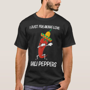 Camiseta Pimienta De Chili Para Hombres Frutas De Berry