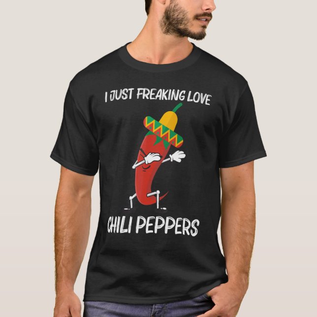 Camiseta Pimienta De Chili Para Hombres Frutas De Berry (Anverso)