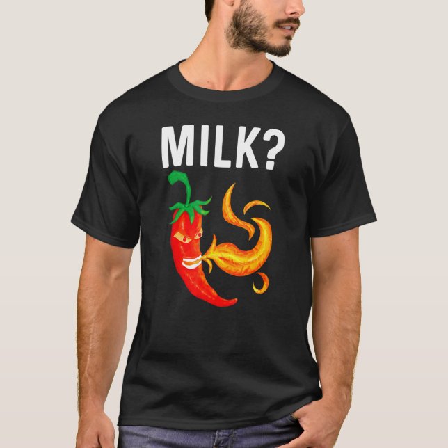Camiseta Pimienta De Chili Para Los Hombres Mujeres De Ropa (Anverso)