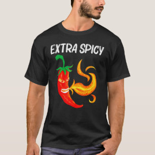Camiseta Pimienta De Chili Para Los Hombres Mujeres De Ropa