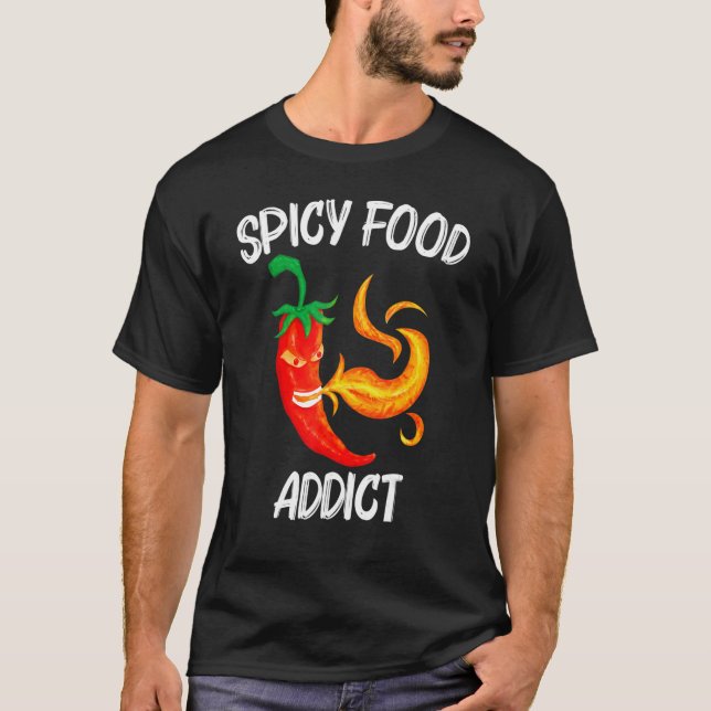 Camiseta Pimienta De Chili Para Los Hombres Mujeres De Ropa (Anverso)