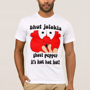 Camiseta Pimienta divertida del fantasma